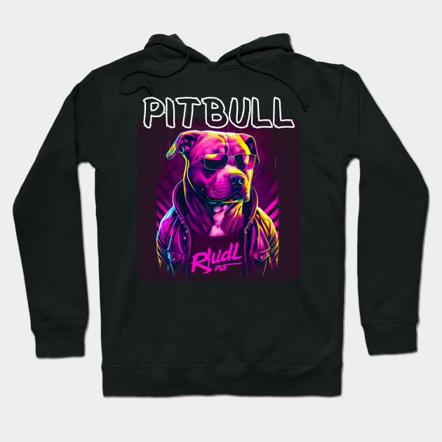 Graffiti Style - Cool Pitbull 3 Hoodie by PD-Store